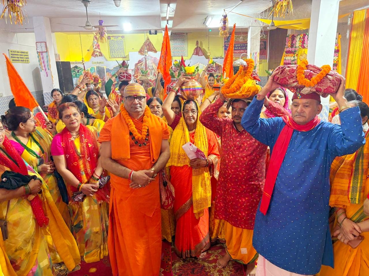 कलश यात्रा के साथ देहरादून में श्री शिव महापुराण कथा का शुभारंभ