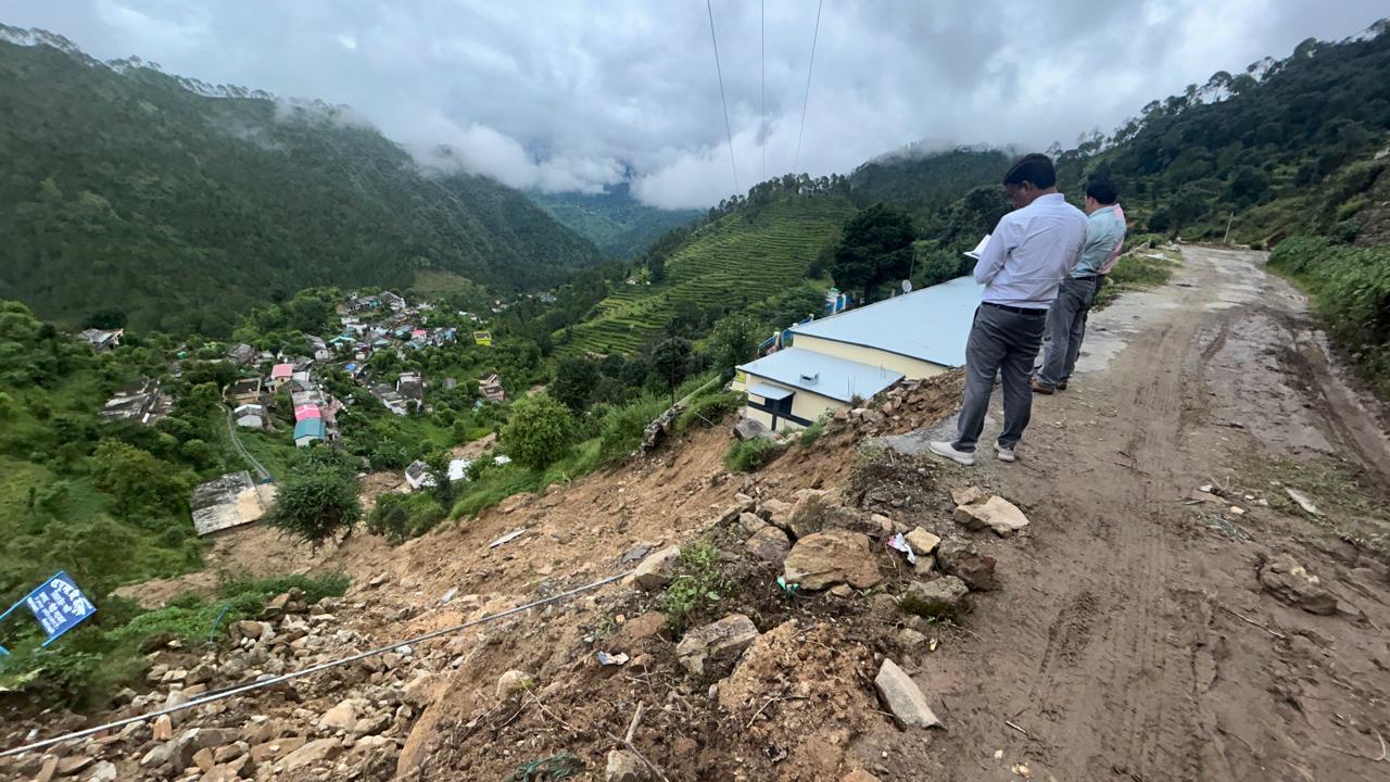 आपदाग्रस्त क्षेत्रों का भूगर्भीय निरीक्षण, रिपोर्ट शासन को प्रेषित होगी