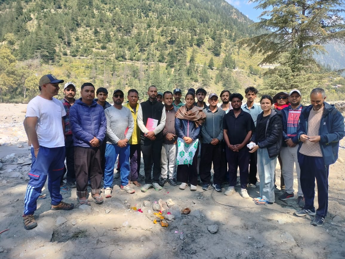 धराली में आजीविका पुनर्स्थापना मिशन के तहत दो सेब कलेक्शन सेंटर का भूमिपूजन