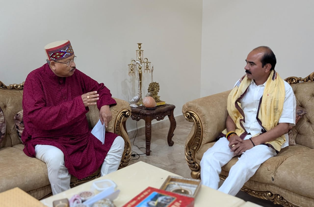 महाराज ने की केन्द्रीय मंत्री से Dry port को लेकर चर्चा