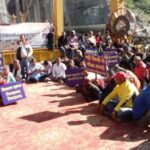 लगातार 21 वें दिन भी लखवाड़ बाँध से प्रभावित काश्तकारों व बेरोजगार युवाओं का संघर्ष जारी