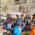 37 दिनों से जारी अधिकारों की लड़ाई शासन प्रशासन अभी भी चिरनिंद्रा में