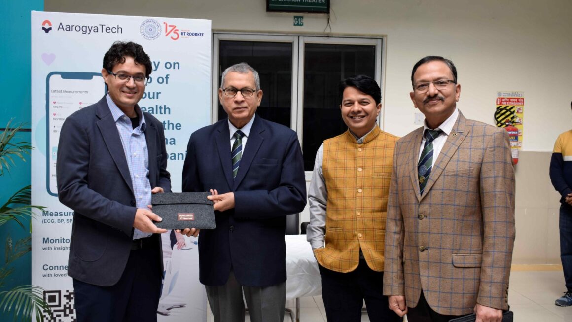 हासू पी. शाह फाउंडेशन के सहयोग से आईआईटी रुड़की को मिला उन्नत हेल्थ-टेक प्लेटफॉर्म