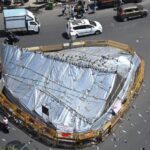 दादर कबूतरखाना विवाद: बीएमसी के फैसले के खिलाफ जैन संत का आजाद मैदान में प्रदर्शन