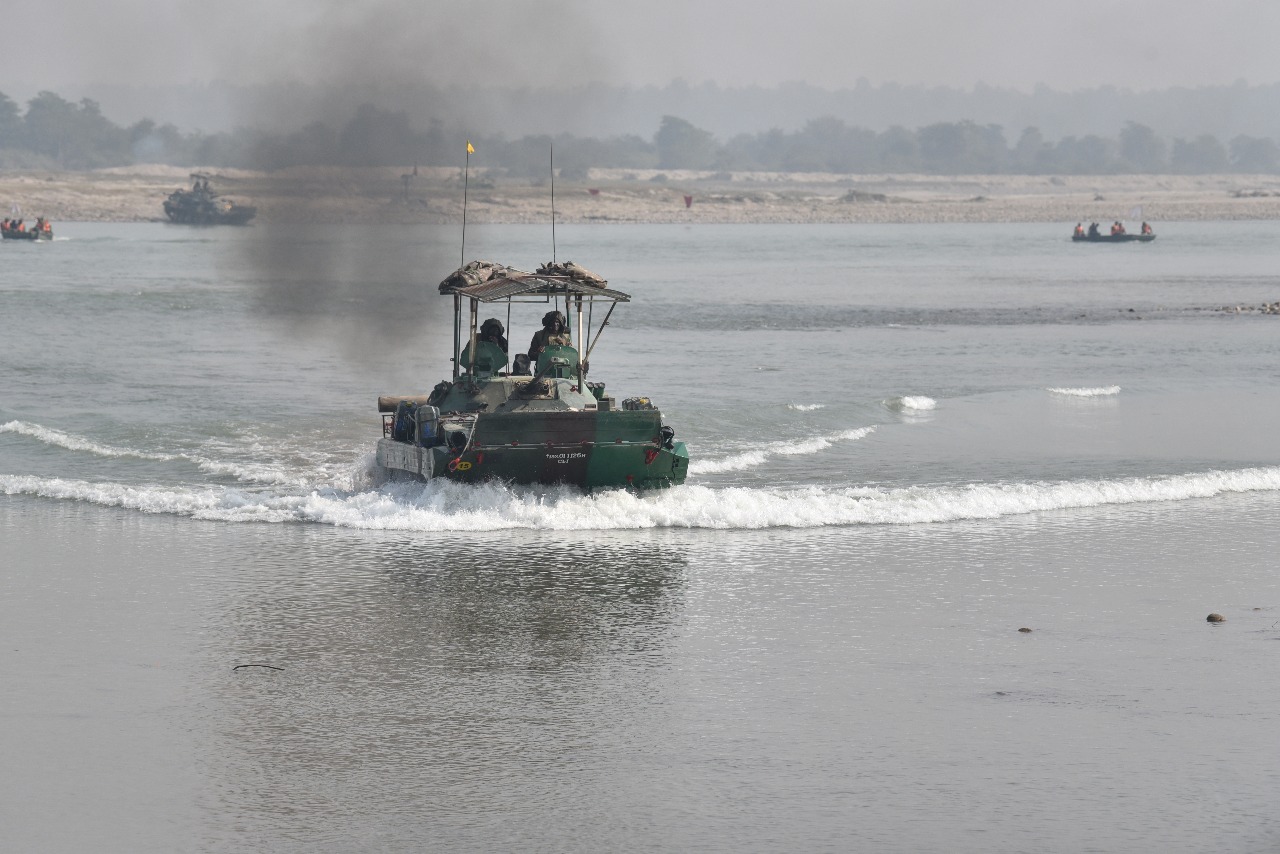 भारतीय सेना की रैम डिविजन द्वारा सैन्य अभ्यास ’रैम प्रहार’ का हुआ सफल आयोजन