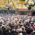 नए साल से पहले वृंदावन में उमड़ा आस्था का सैलाब, बांकेबिहारी मंदिर में भीड़ बेकाबू