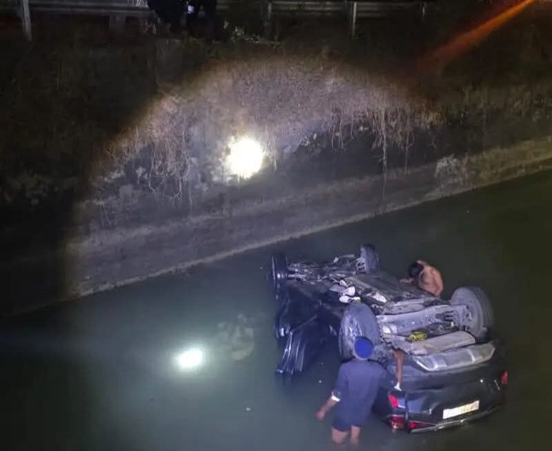 मोहम्मदपुर झाल के पास ओवरस्पीड बनी हादसे की वजह, नहर में डूबी कार से दो शव बरामद