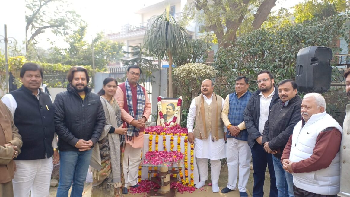 स्व. दमयंती गोयल जी की जन्म जयंती पर भावपूर्ण श्रद्धांजलि अर्पित