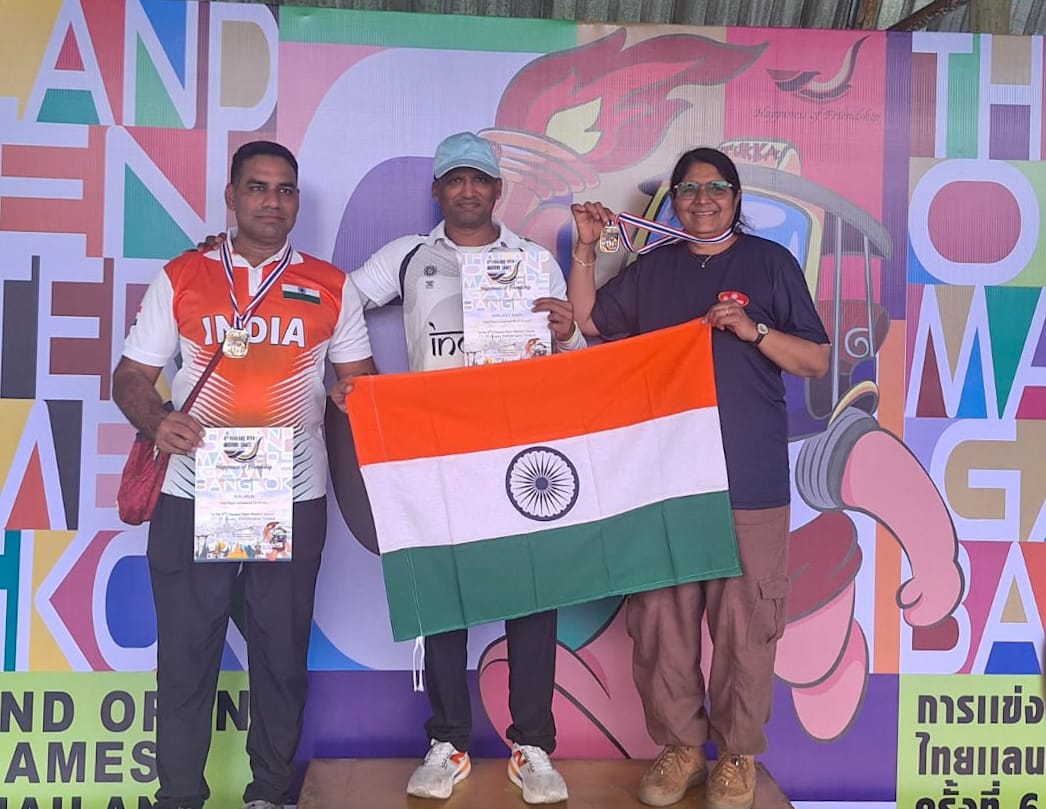 सर्वजीत कौर ने लगातार दूसरी बार जीता गोल्ड, थाईलैंड ओपन मास्टर्स गेम्स 2026 में भारतीय तिरंगा लहराया