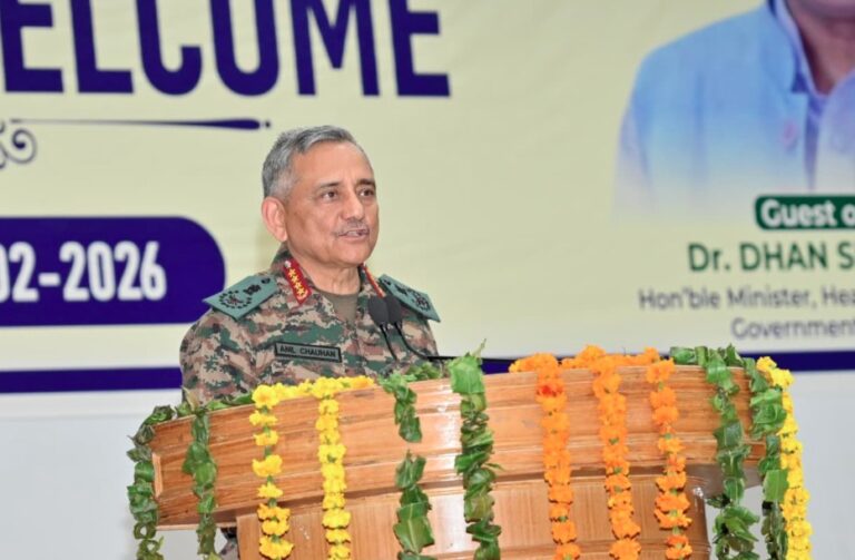 राष्ट्र की सुरक्षा सामूहिक जिम्मेदारी, मेडिकल छात्र भी राष्ट्रीय सुरक्षा के महत्वपूर्ण भागीदार- सीडीएस जनरल अनिल चौहान
