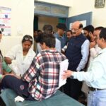 स्वास्थ्य मंत्री सुबोध उनियाल ने सामुदायिक स्वास्थ्य केंद्र नंदगांव का किया औचक निरीक्षण