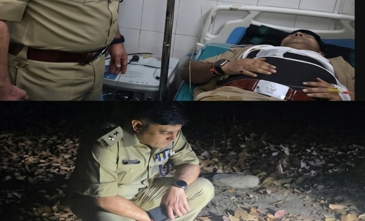 देहरादून में देर रात लूट के बाद पुलिस-मुठभेड़, एक बदमाश ढेर, थाना प्रभारी घायल