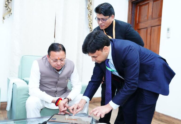 मुख्यमंत्री धामी ने की जनगणना 2027 के लिए स्व-गणना