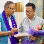 कृषि मंत्री गणेश जोशी ने अरुणाचल प्रदेश के कृषि मंत्री गेब्रियल डी. वांगसू से की शिष्टाचार भेंट