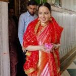 कोलकाता में कंगना रनौत ने कालीघाट मंदिर में किए दर्शन, मां काली का लिया आशीर्वाद