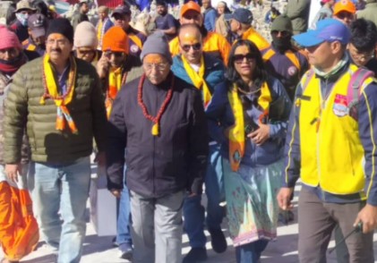 नागालैंड के राज्यपाल ने केदारनाथ में किए दर्शन, देश की समृद्धि की कामना