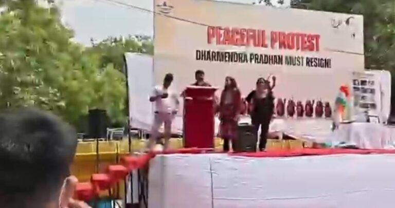 जंतर-मंतर पर छात्रों का प्रदर्शन चौथे दिन भी जारी: बीकेयू (चढूनी) ने दिया समर्थन