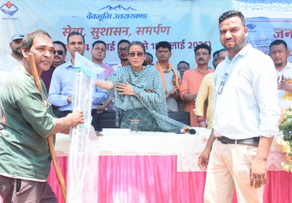 हर नागरिक का विकास भाजपा सरकार की प्राथमिकता : रेखा आर्या